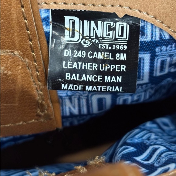 Dingo Women’s Silverada Western Camel Bootie Round Toe Sz 8m NWT - Picture 14 of 16